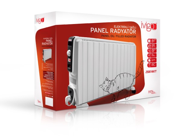 Ivigo Manual Panel Oil Filled Radiator