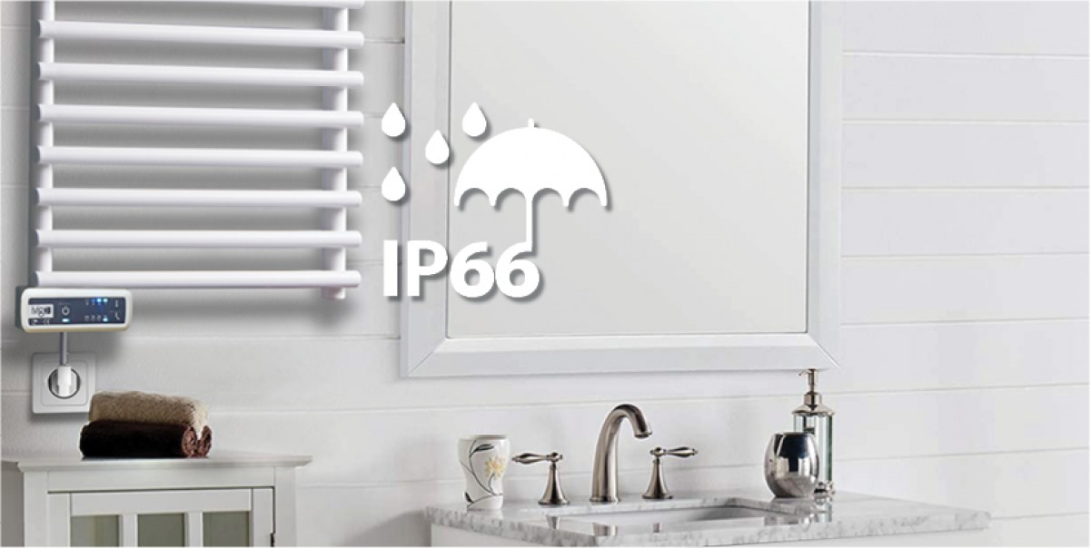 IP66-level Protection against Water, Moisture and Dust Ingress